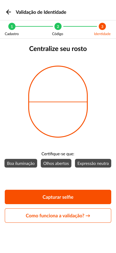 Validação de identidade